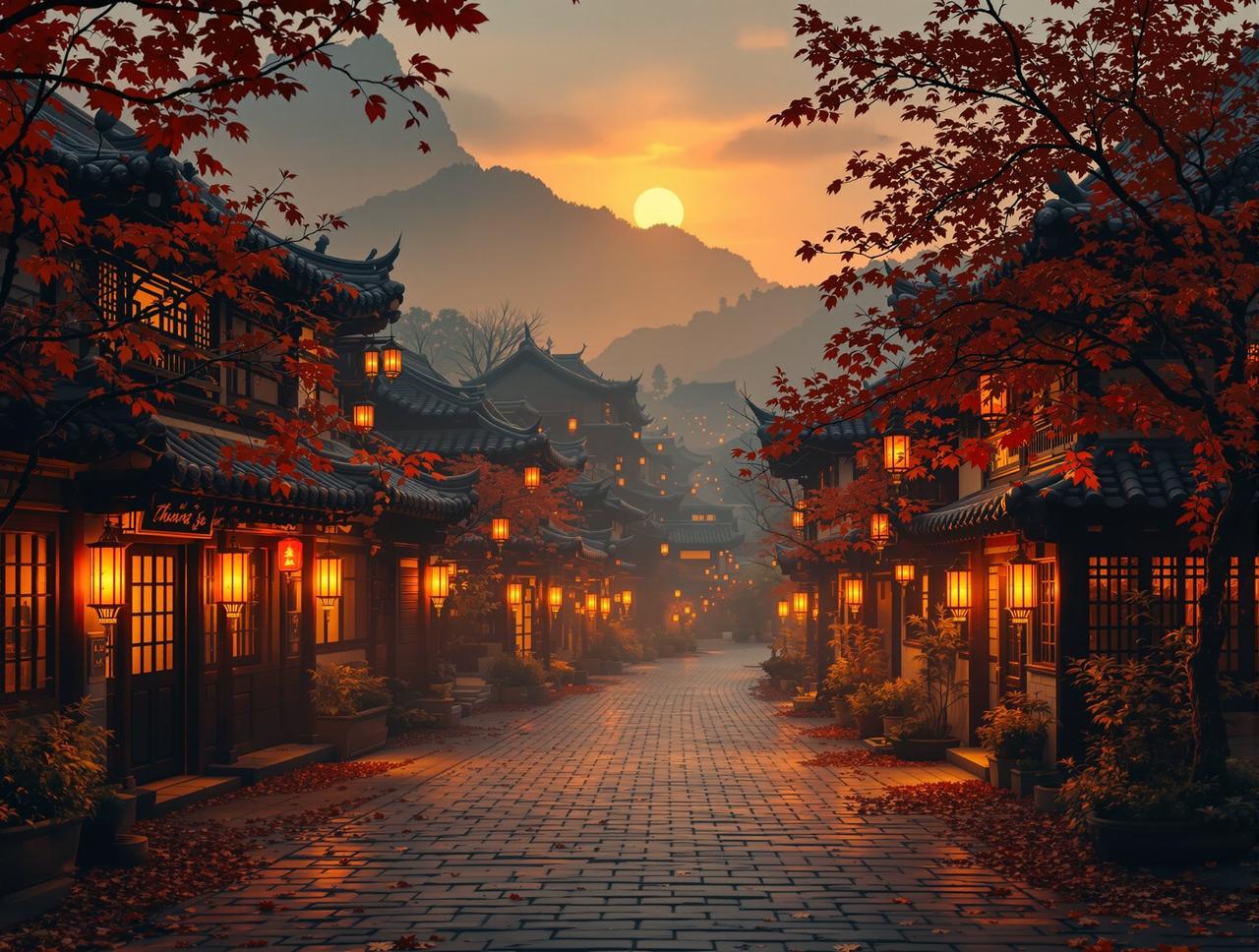红果漫剧必看十大品牌故事 - 温暖的小镇乡村景象